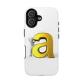 3D Gold Letter A Phone Case | Tough Magnetic Case