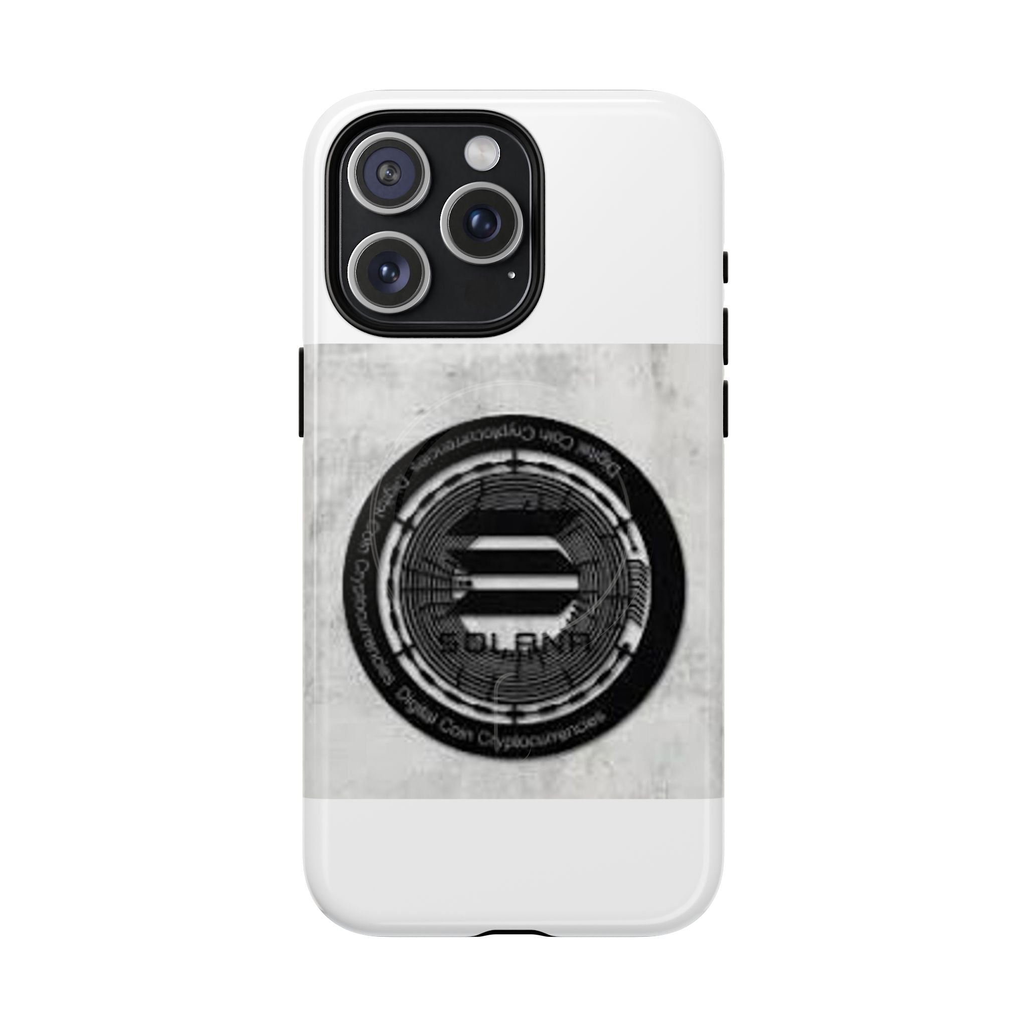 Coque de téléphone Solana Crypto Coin | Coque magnétique robuste