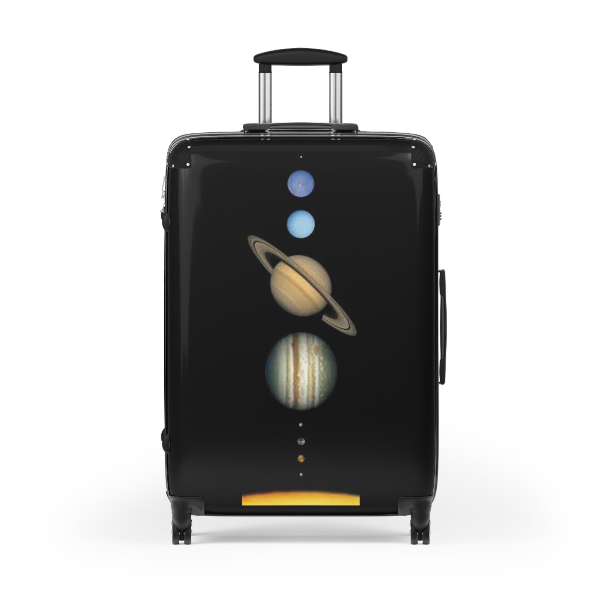 Vintage Planets Solar System Suitcase | Space Travel Luggage