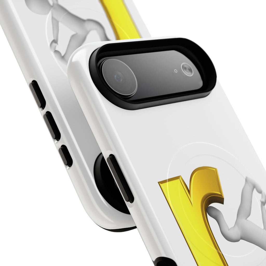 Yellow Letter R Breakdance Phone Case | Tough Magnetic Case