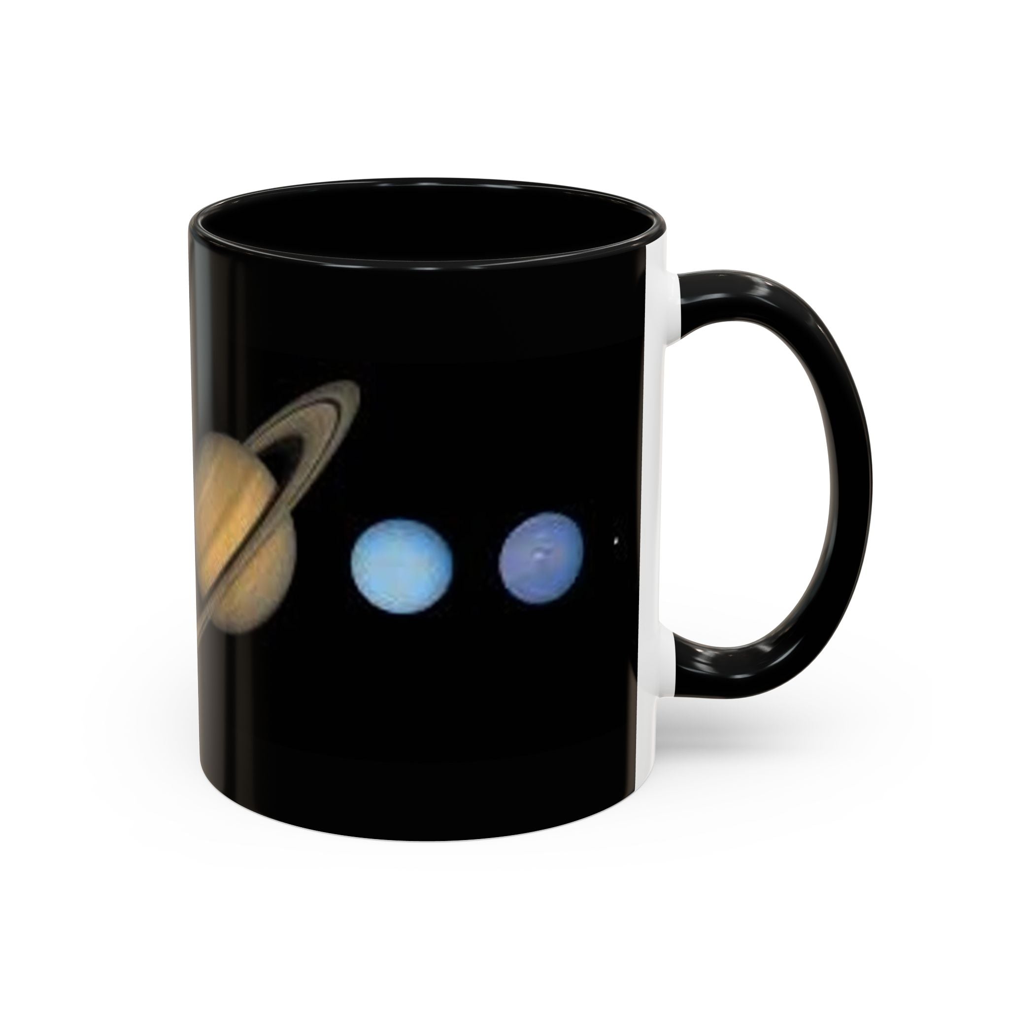 Planeten-Sonnensystem-Tasse | Akzent-Kaffeetasse mit Saturn und Jupiter