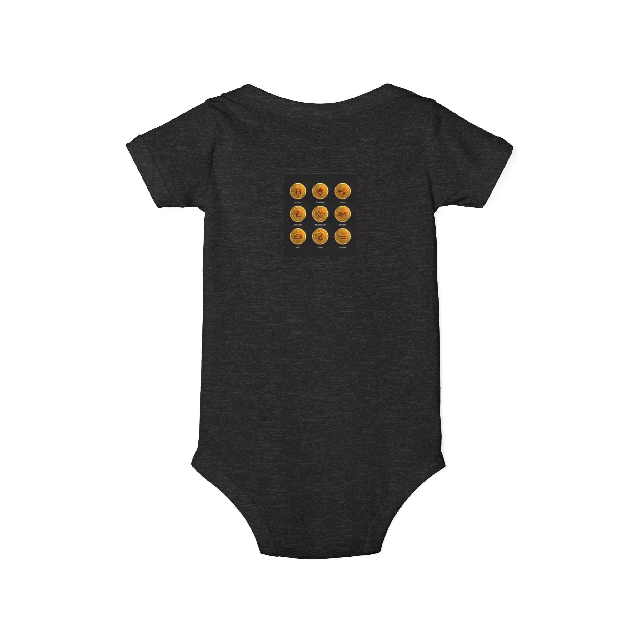 Cryptocurrency Coins Infant One Piece | Fall Baby Bodysuit
