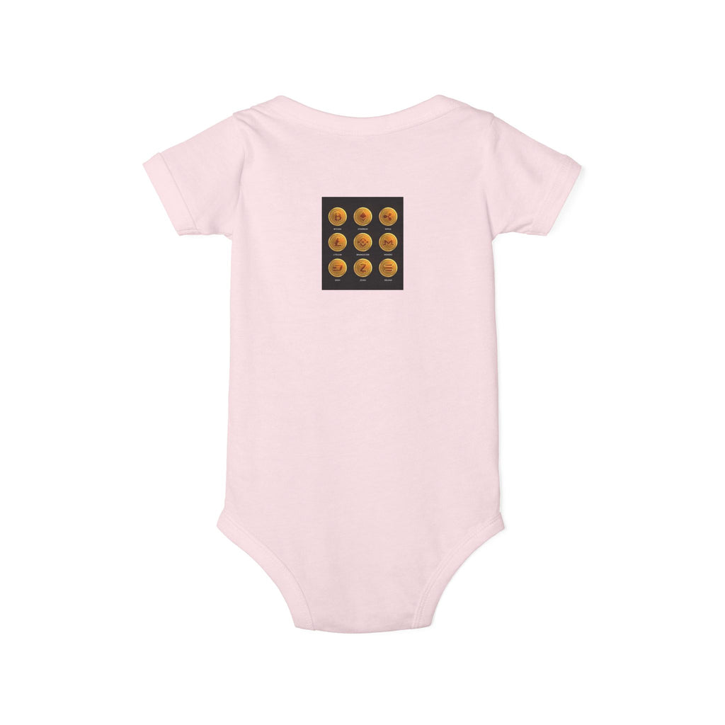 Cryptocurrency Coins Infant One Piece | Fall Baby Bodysuit