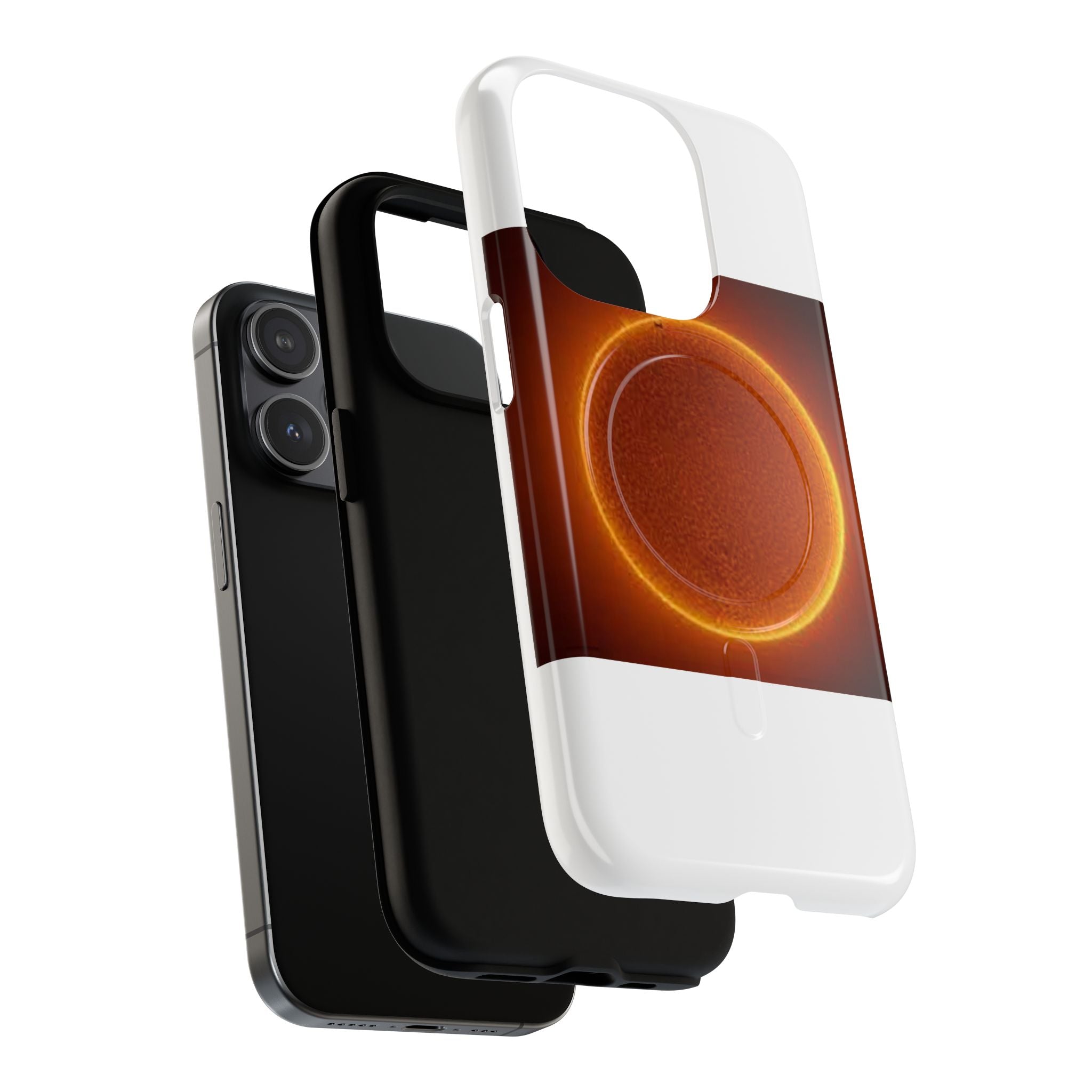 Glowing Solar Eclipse Phone Case | Tough Magnetic Case