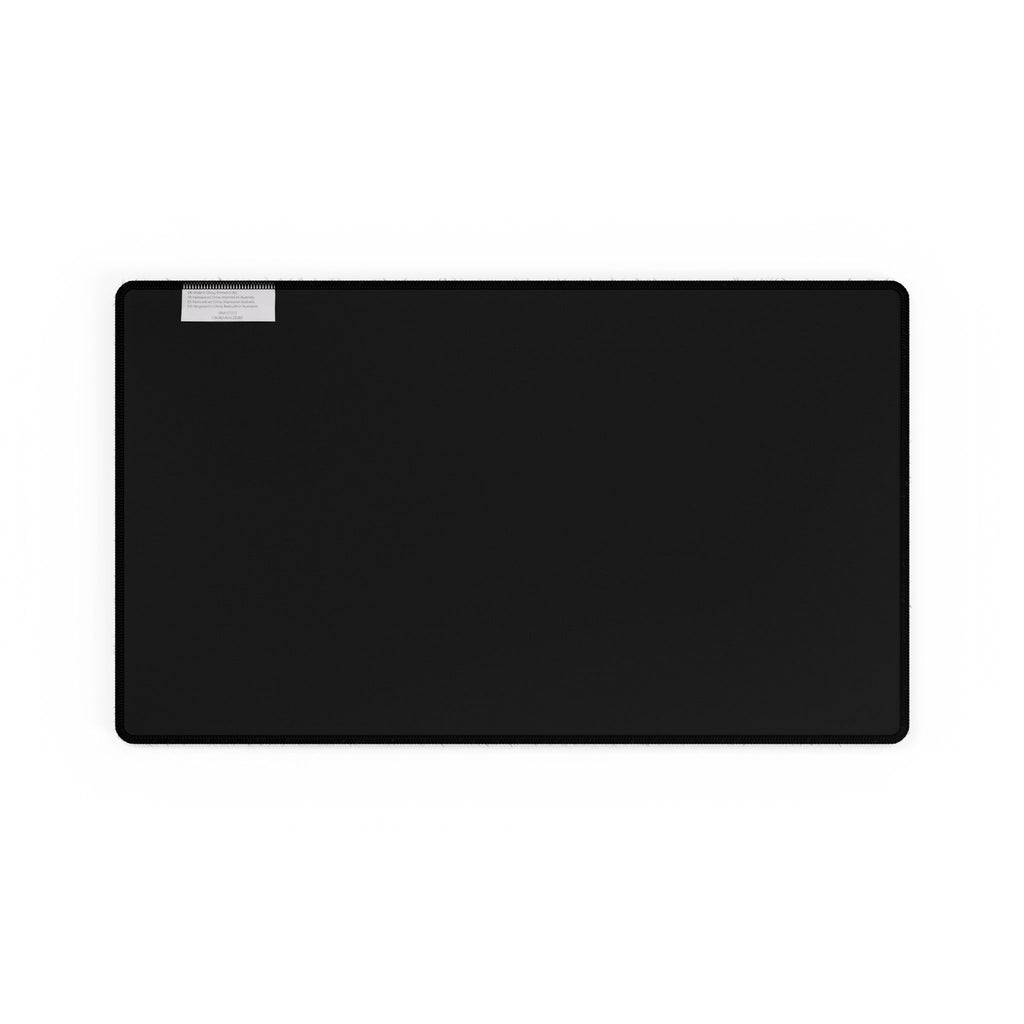 Gold Letter R Lettering Desk Mat | Monogram Initial Desk Mat