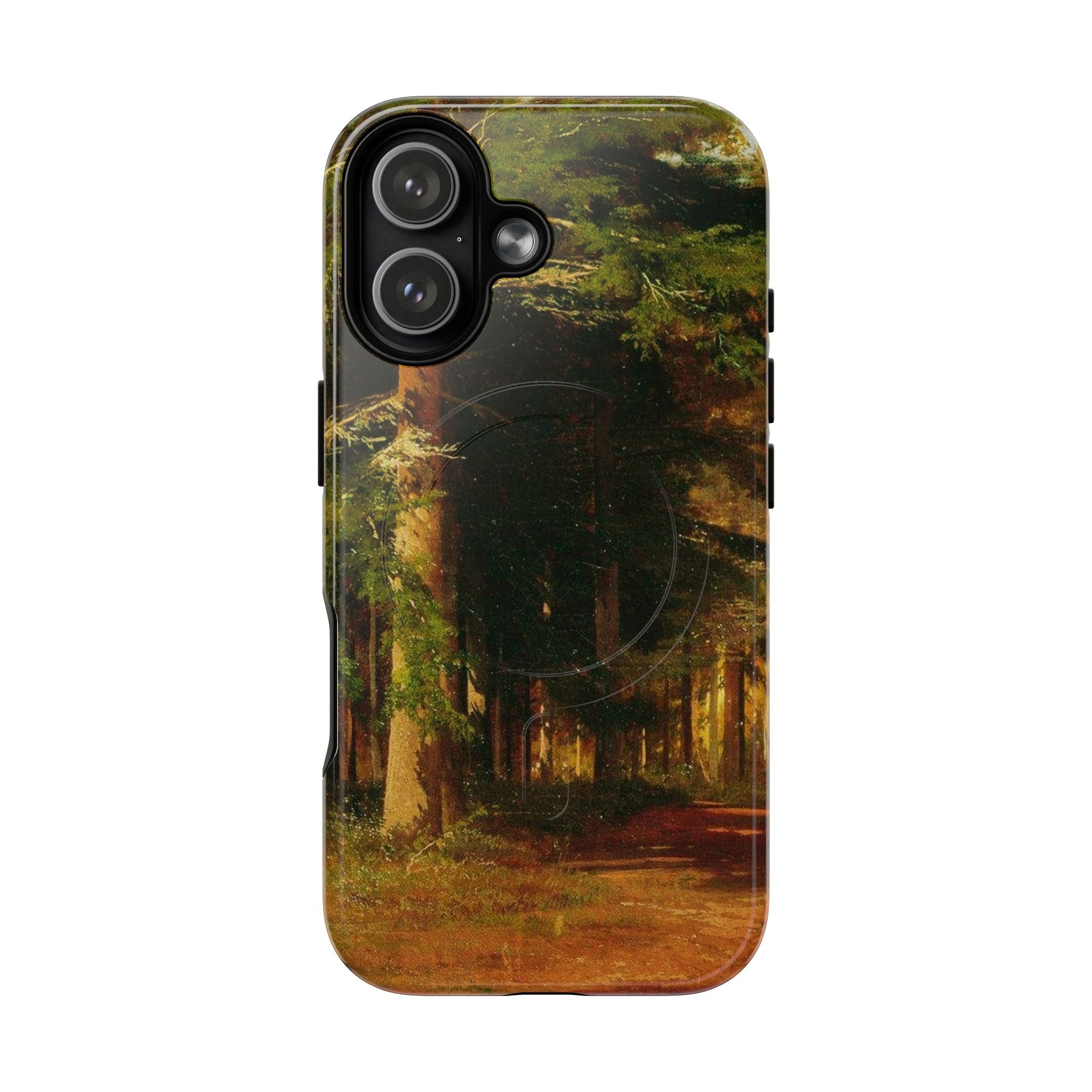 Autumn Forest Path phone case | Magnetic Tough Case, fall landscape art