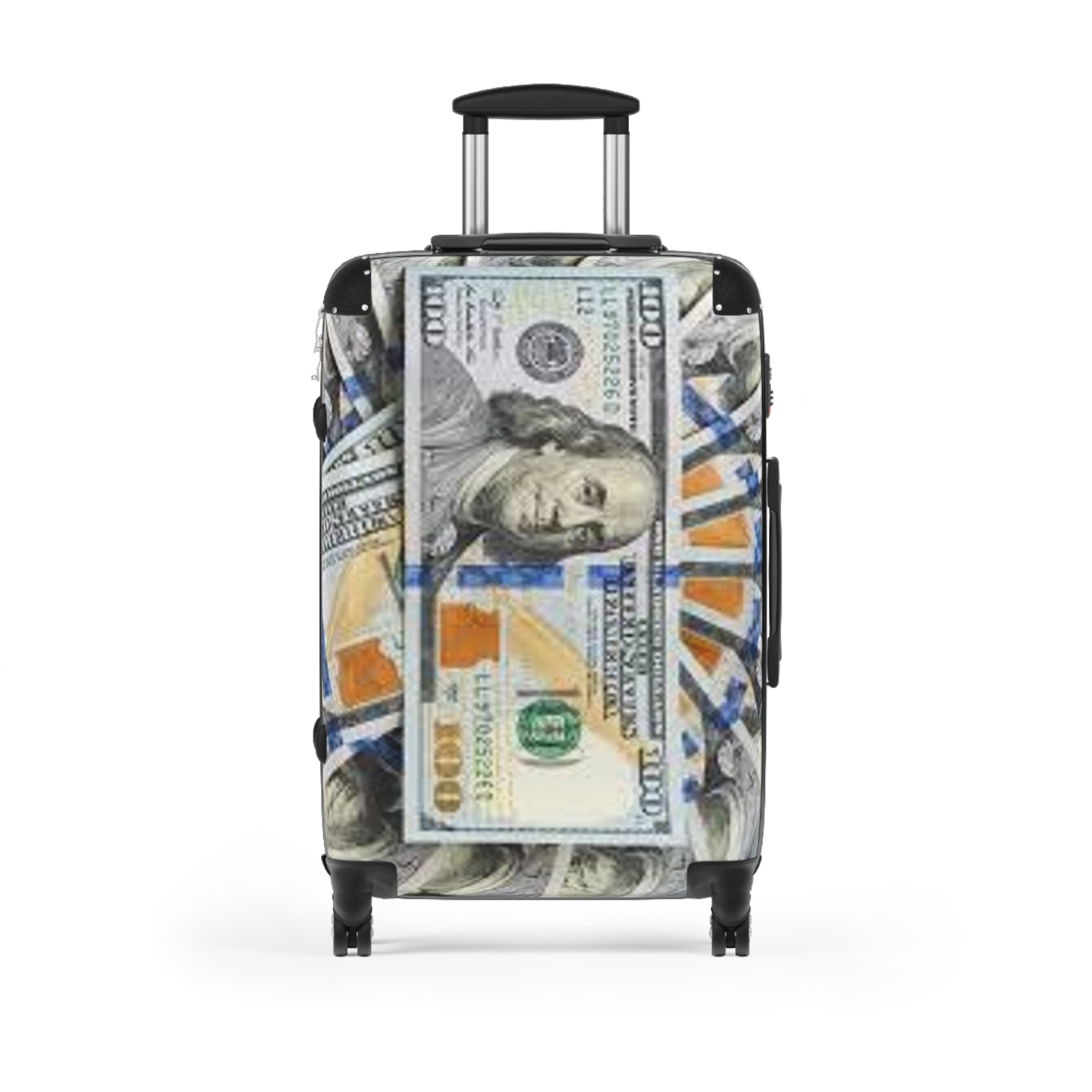 Valise collage de billets de dollar | Bagage de voyage, Imprimé argent