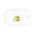 Yellow Letter E Logo UV Phone Sanitizer and Wireless Charging Pad