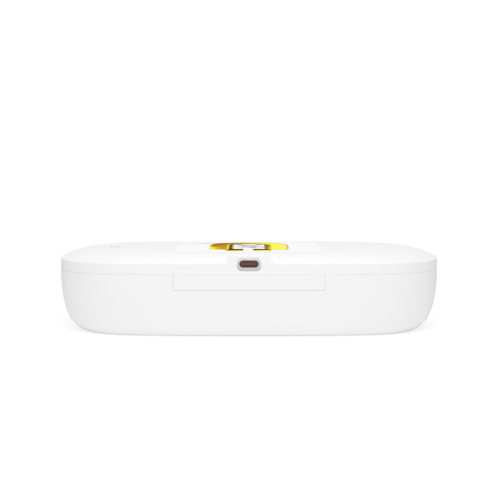 Gold Letter Ü Icon UV Phone Sanitizer and Wireless Charging Pad | Wireless Charger
