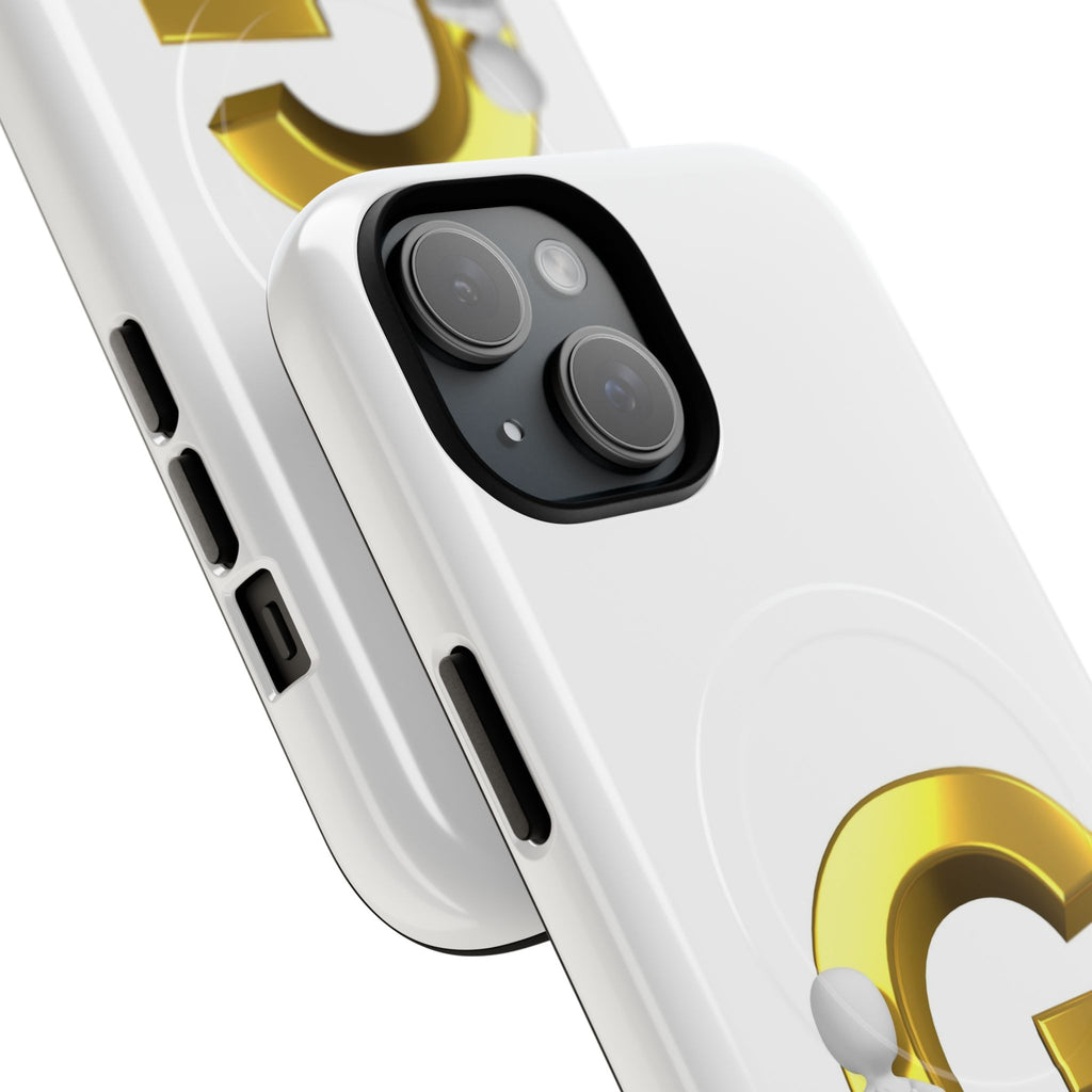 Gold Letter G Monogram Phone Case | Tough Magnetic Case