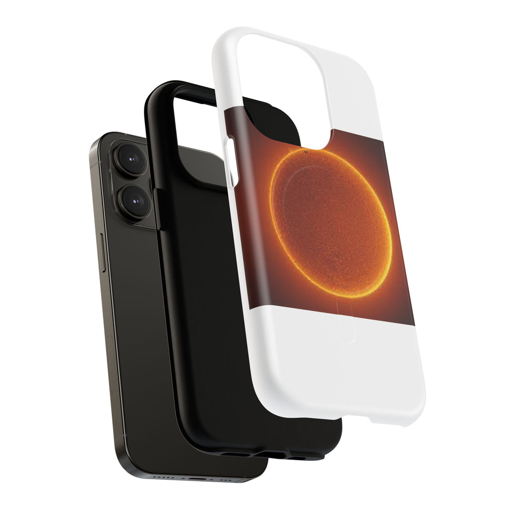 Glowing Solar Eclipse Phone Case | Tough Magnetic Case