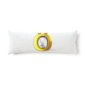 Gold Letter Ö Illustration Body Pillow |  Minimal Decorative Pillow