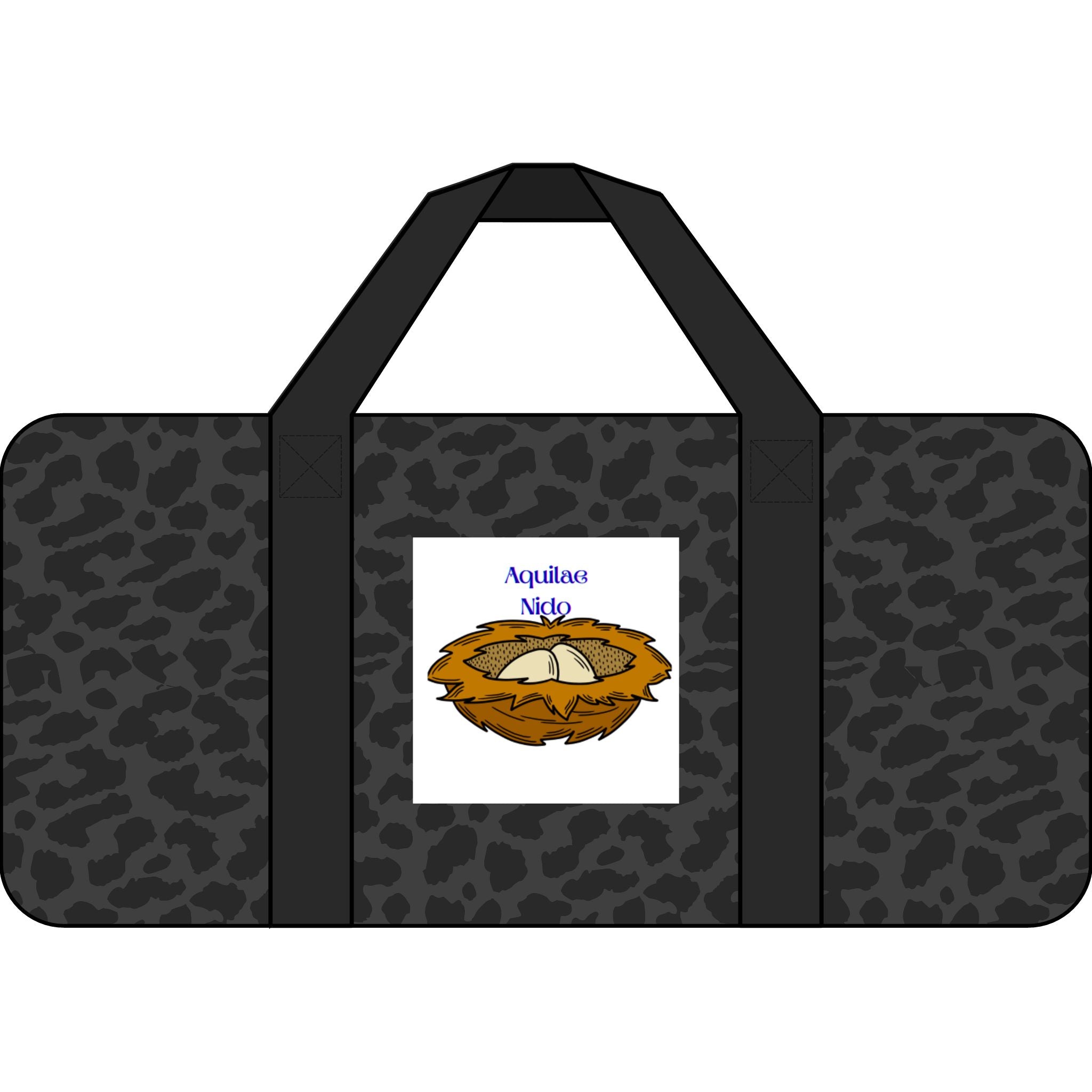 Sac polochon Eagle Nest Logo Tripper | Sangle à carreaux ou camouflage