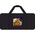 Ripple Logo Tripper Duffel Bag | Crypto Coin Graphic, Checker Strap