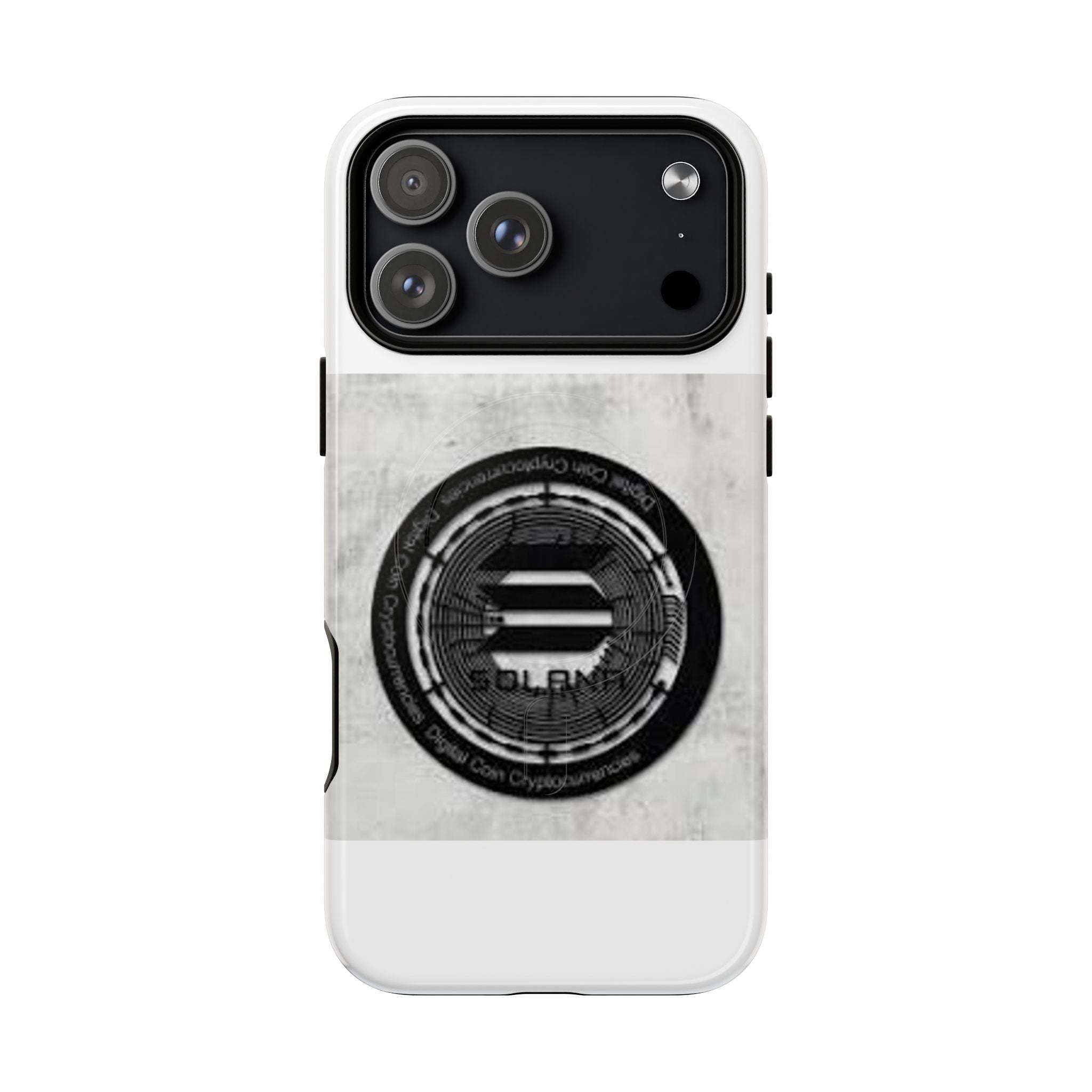 Coque de téléphone Solana Crypto Coin | Coque magnétique robuste