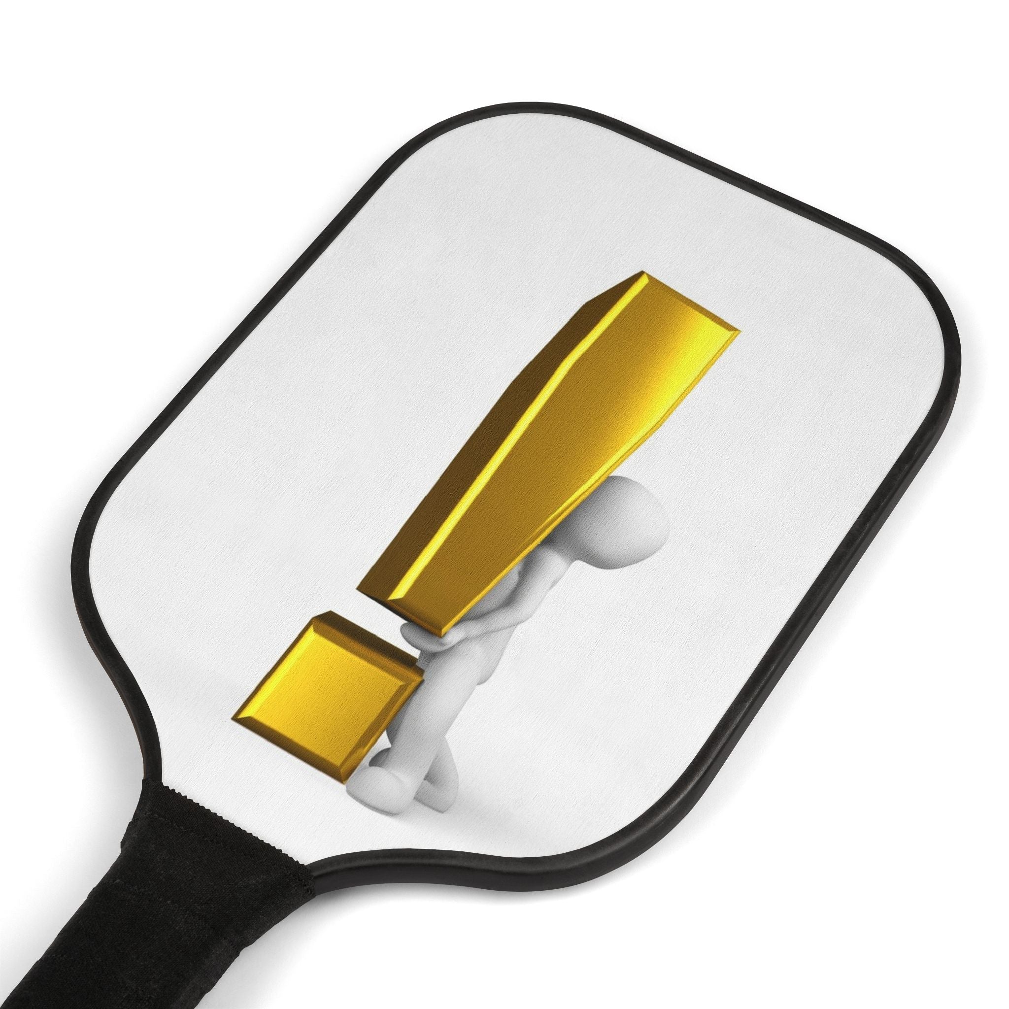 Gold Exclamation Mark Pickleball Paddle Kit | Pickleball Kit