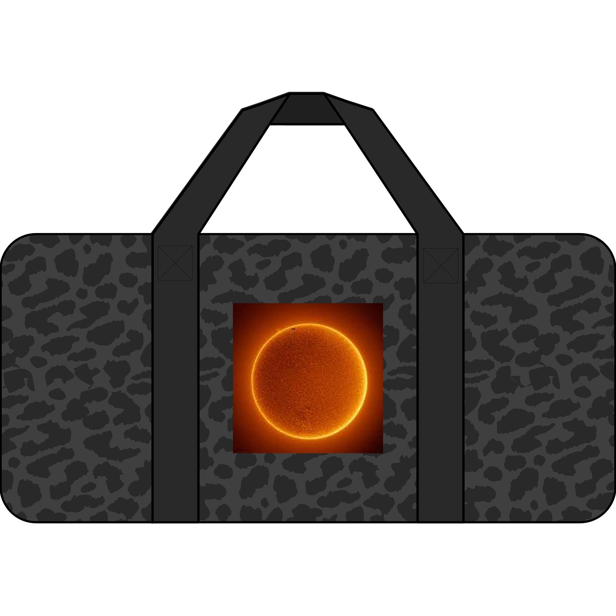 Sac de sport Tripper Disque solaire lumineux | Graphique Orbe solaire