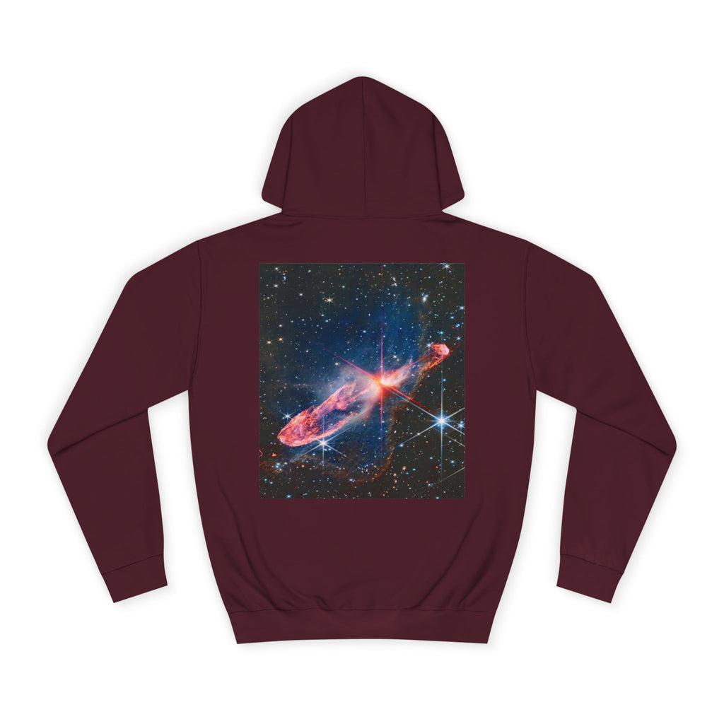Nebula Space Photo Hoodie | Cosmic Galaxy Stars Astronautic Design