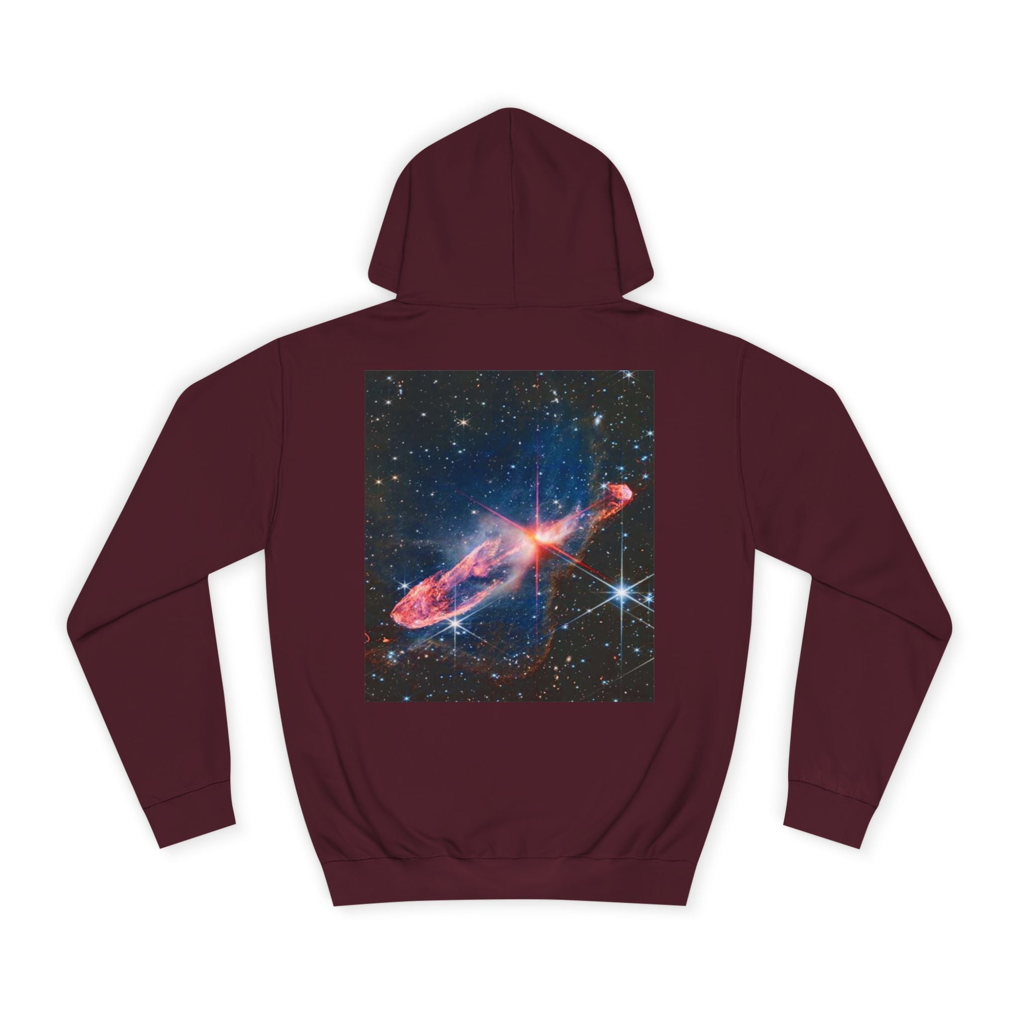 Nebula Space Photo Hoodie | Cosmic Galaxy Stars Astronautic Design