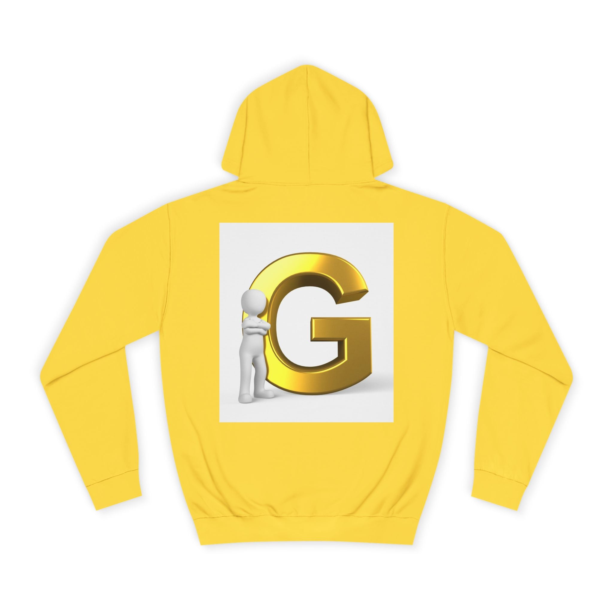 Gold Letter G Hoodie | Initial G Monogram sweatshirt
