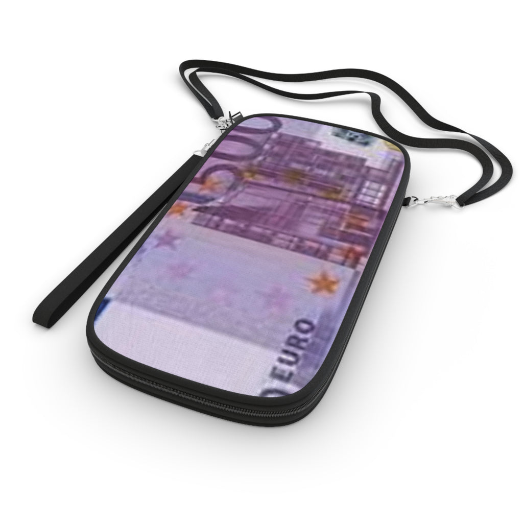 Euro Banknote Passport Wallet | 500 Euro Print Travel Document Holder