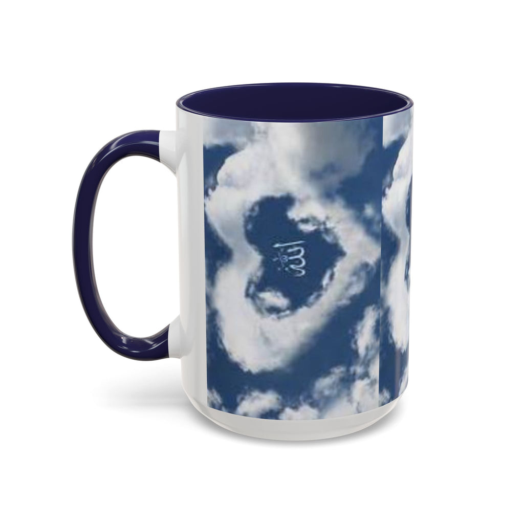 Allah Cloud Heart Mug | Accent Coffee Mug 11oz 15oz