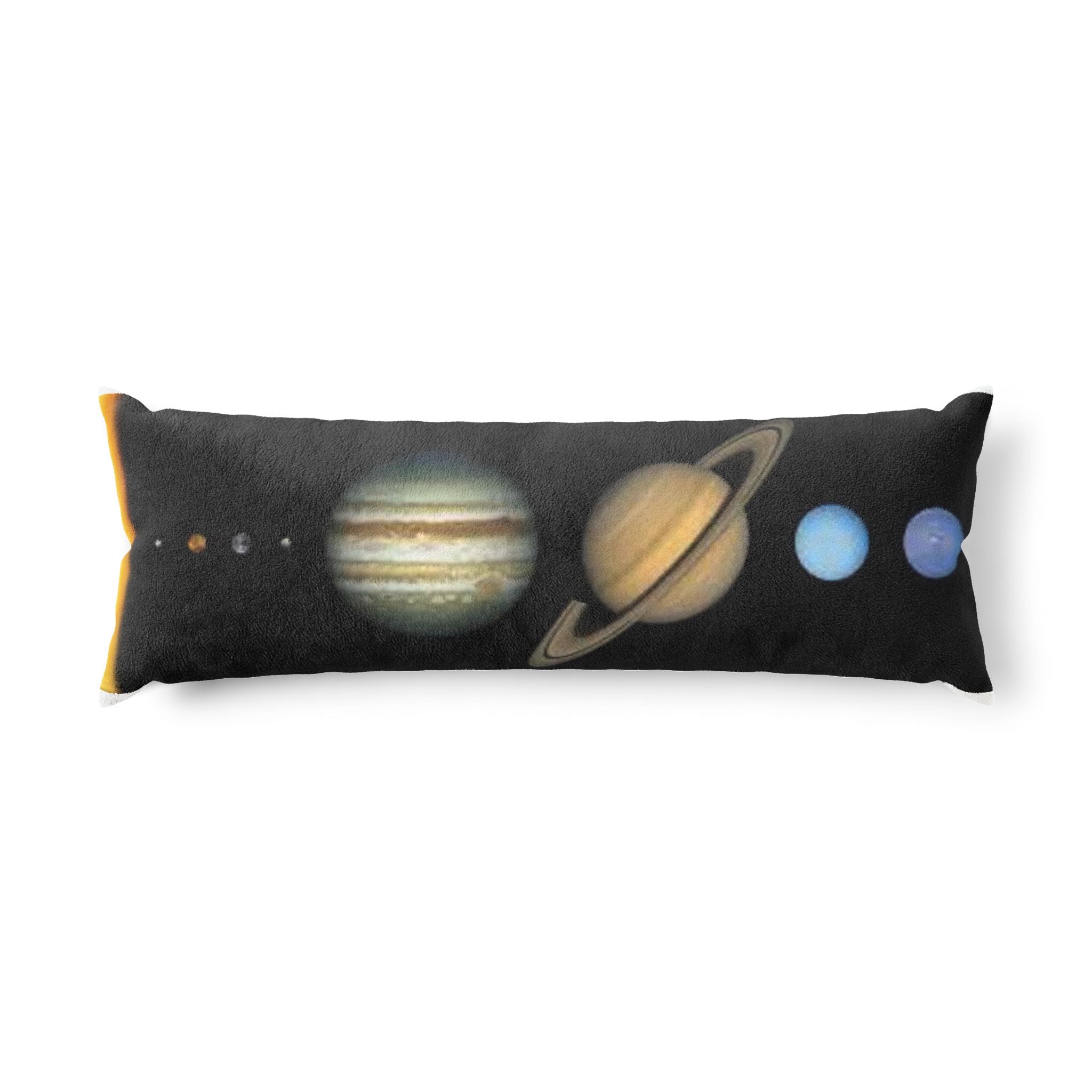 Solar System Planets Body Pillow | Space Planetary Lineup