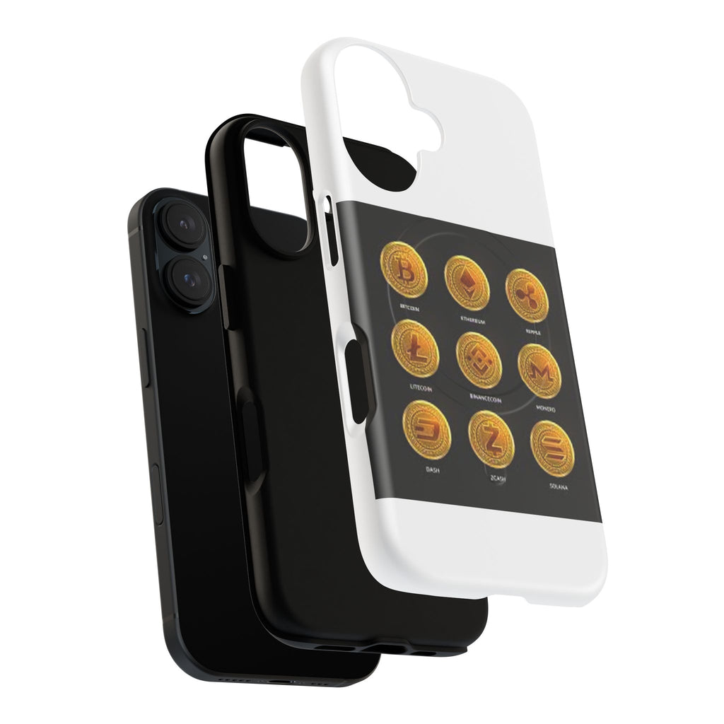 Cryptocurrency Coin Chart Phone Case | Tough Magnetic Case
