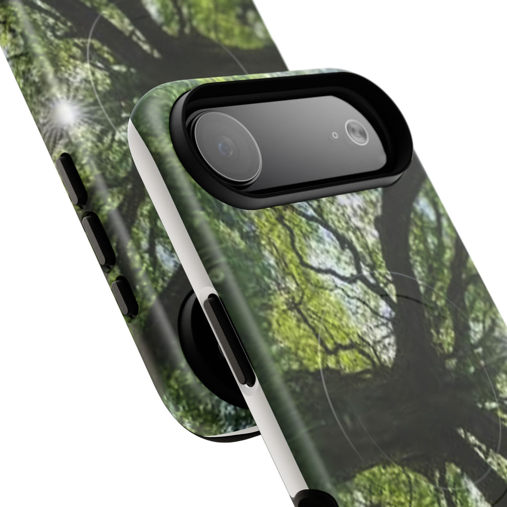 Sunlit Oak Tree Phone Case | Tough Magnetic Case