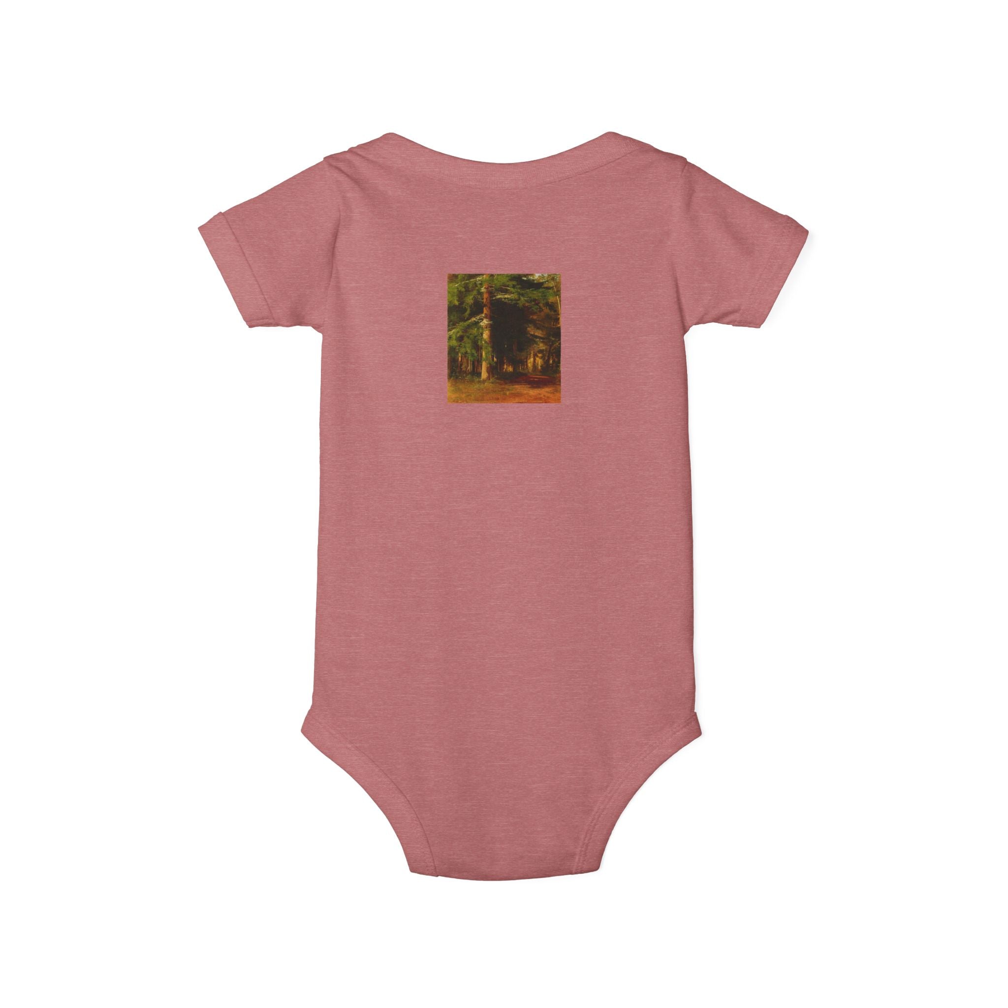 Woodland Forest Illustration Infant Onesie | Baby Bodysuit