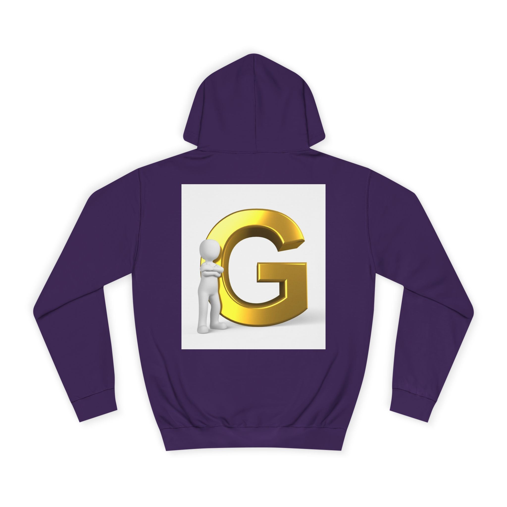 Gold Letter G Hoodie | Initial G Monogram sweatshirt