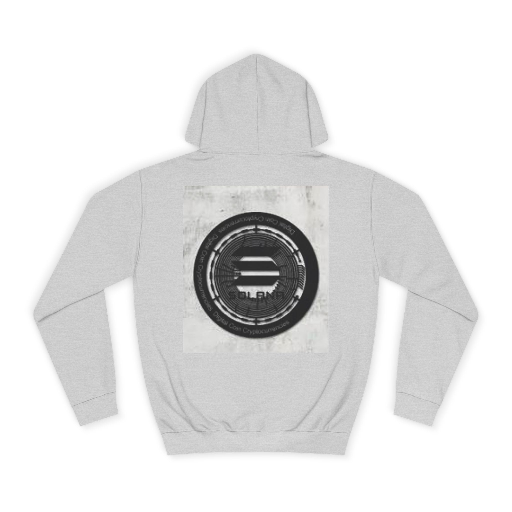 Solana Cryptocurrency Coin Hoodie | Retro Music Graphic