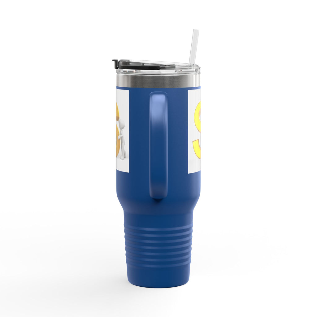 Large Gold Letter S monogram | Travel Mug