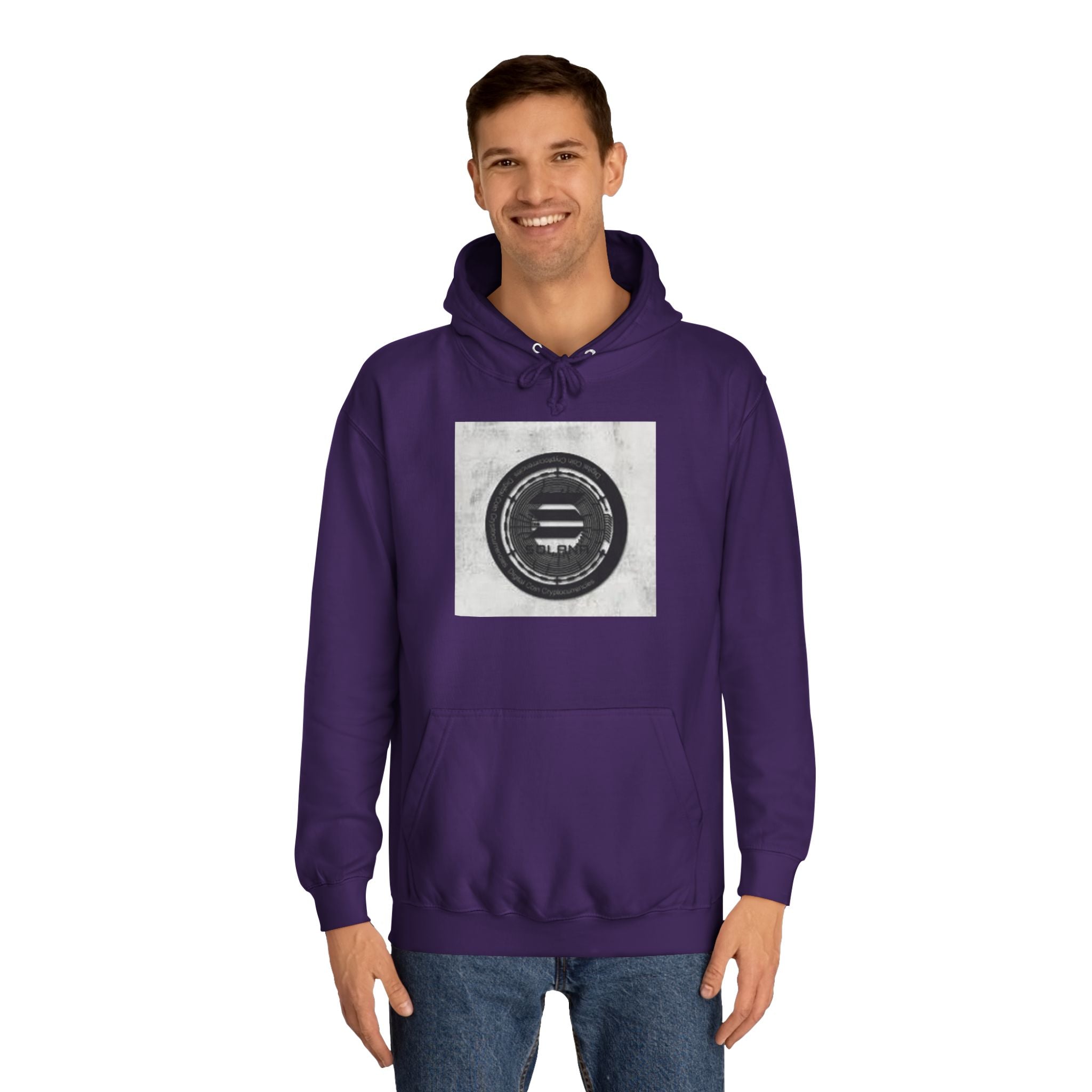 Solana Cryptocurrency Coin Hoodie | Retro Music Graphic