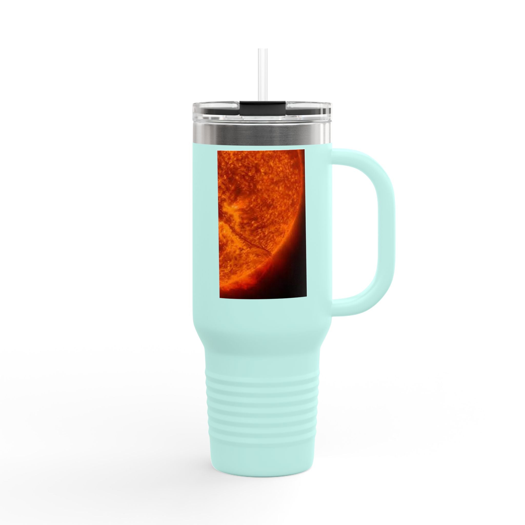 Solar Close-Up Sun Photo Travel Mug, 40oz Insulated Tumbler