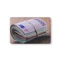 Stack of Euro Banknotes Baby Fitted Crib Sheet | Money Print Nursery Sheet