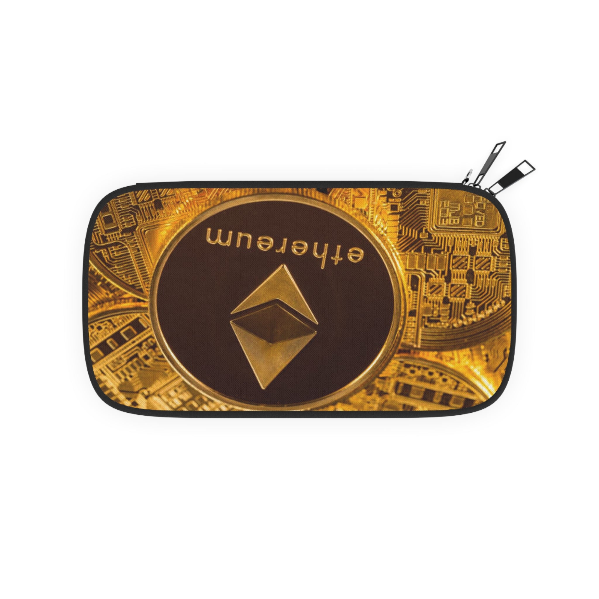 Ethereum Coin passport wallet | crypto travel accessory