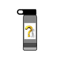 Gold Question Mark Figure Water Bottle | 20oz
