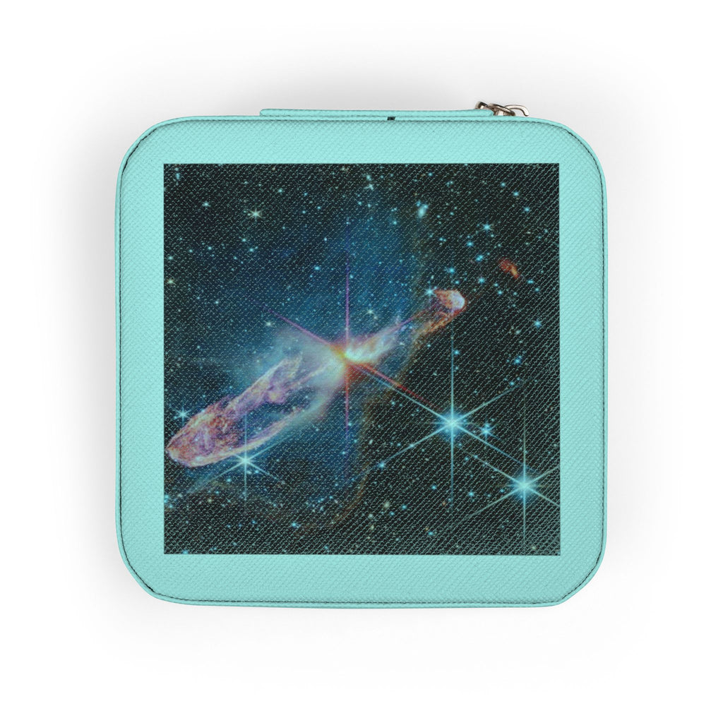 Galaxy Nebula Jewelry Travel Case | Compact Portable Organizer