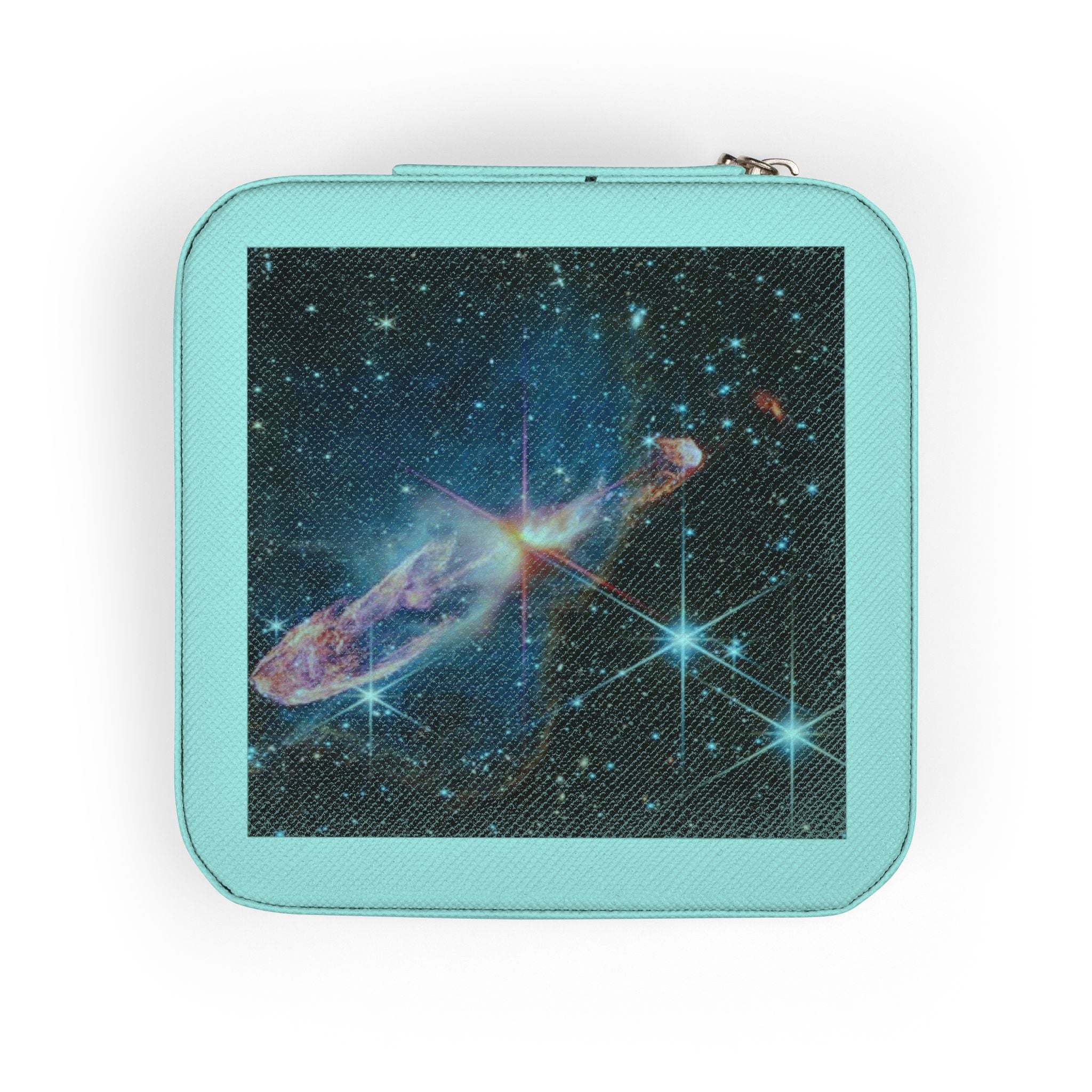 Galaxy Nebula Jewelry Travel Case | Compact Portable Organizer