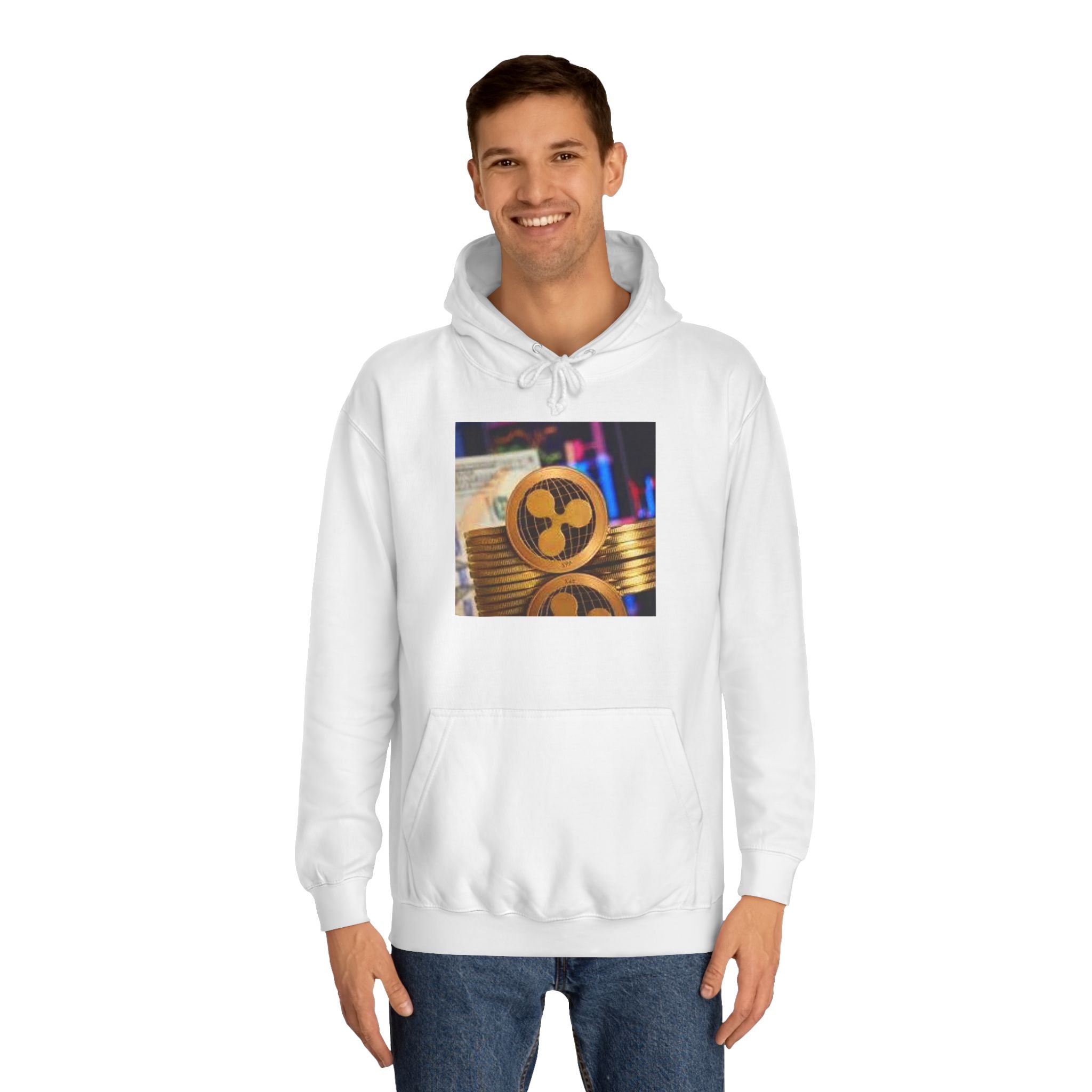 Ripple Cryptocurrency Hoodie | Ripple Coin Graphic, Crypto Stack, Blockchain Fashion