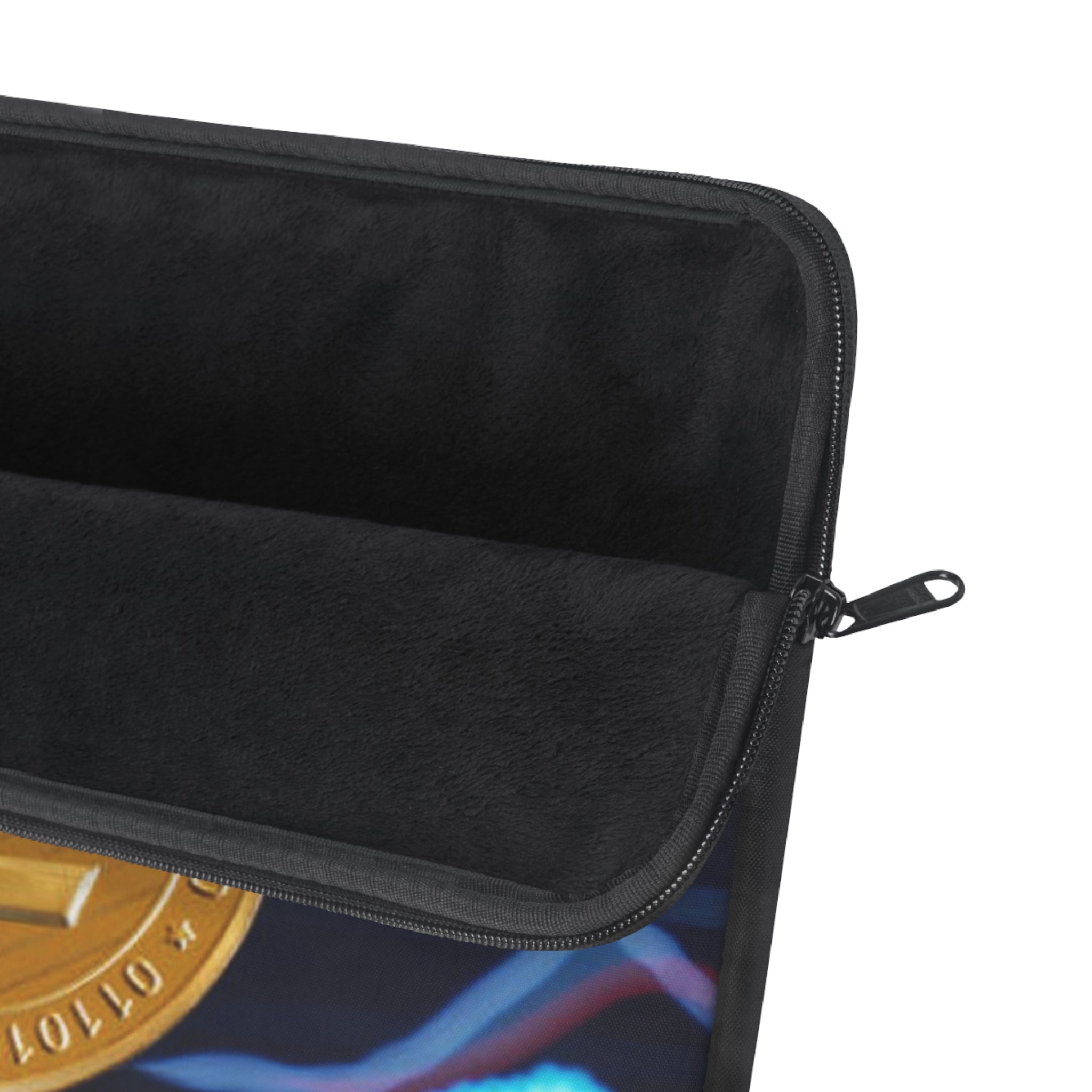 Litecoin Coin Graphic Laptop Sleeve | Crypto Chart Design