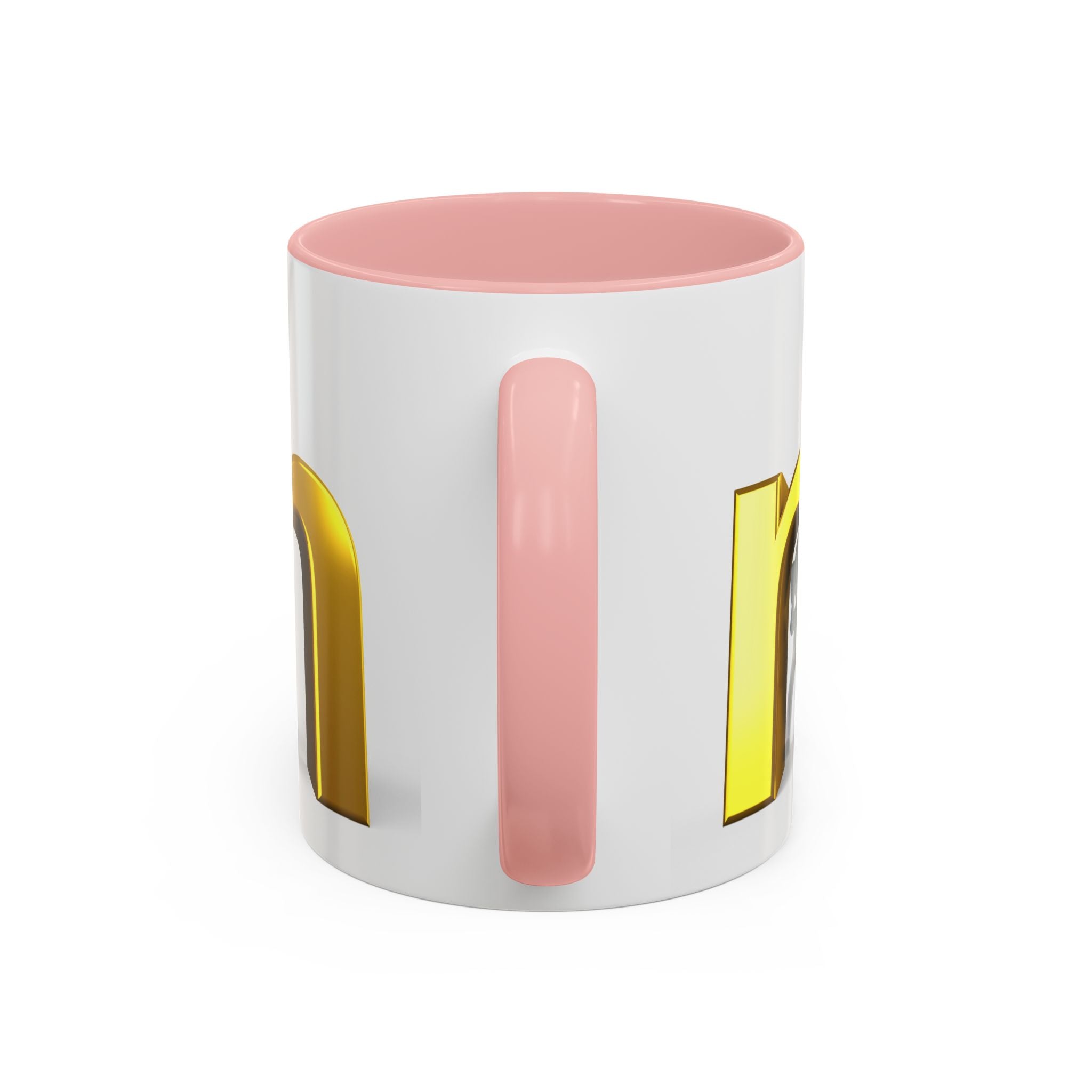Gold Letter M Monogram Mug | Accent Coffee Mug