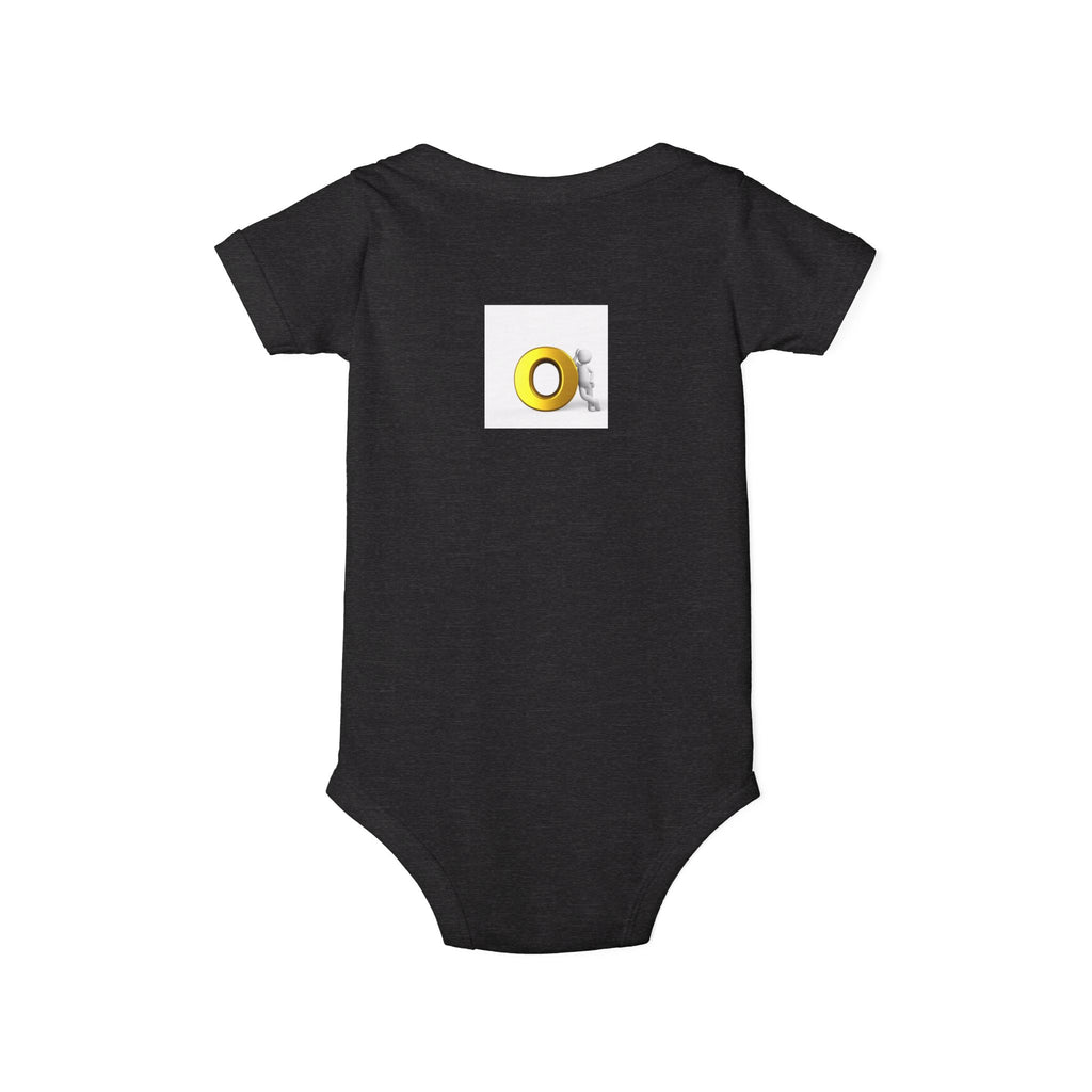 Gold Letter O Infant Onesie | Infant One Piece