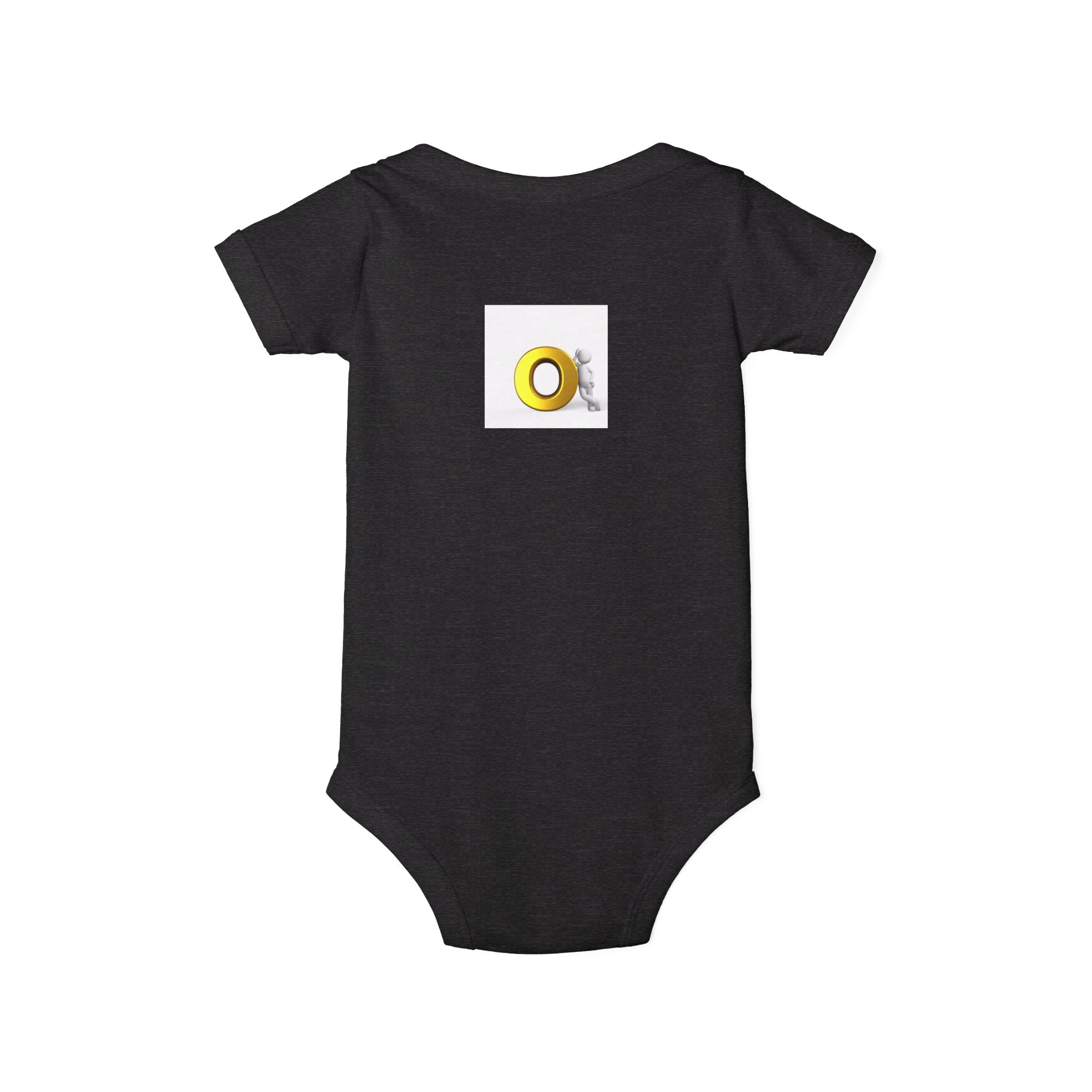 Gold Letter O Infant Onesie | Infant One Piece