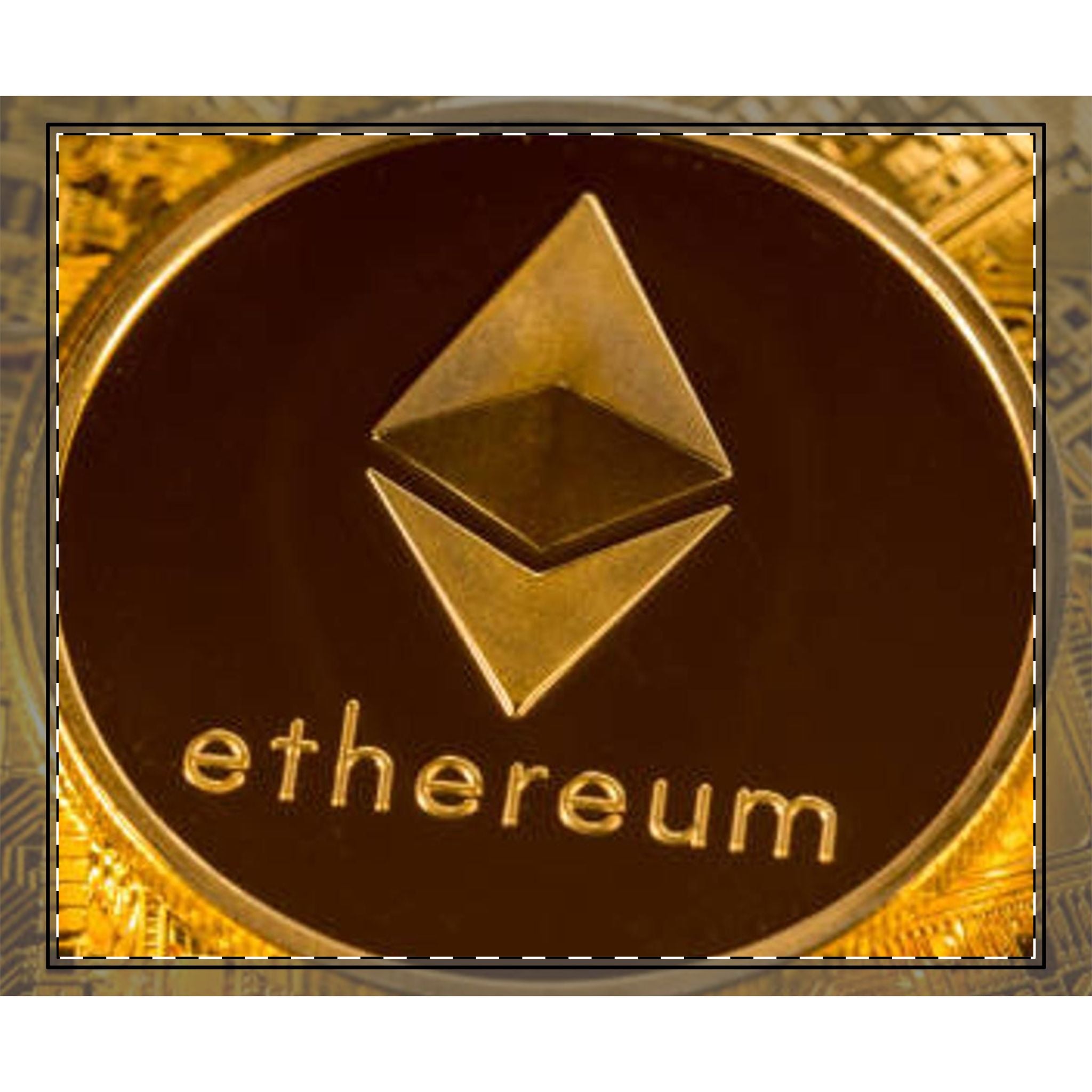 Woven-Style Coverlet | Ethereum Cryptocurrency
