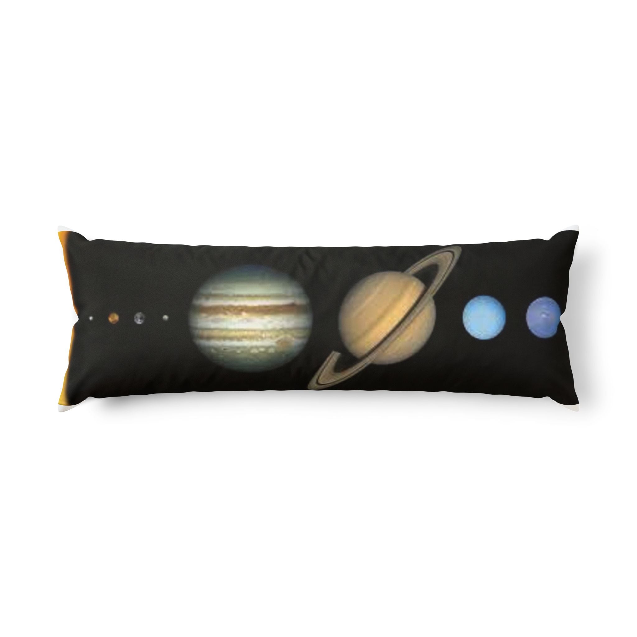 Solar System Planets Body Pillow | Space Planetary Lineup