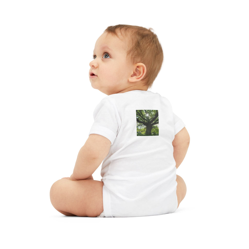 Majestic Oak Tree Infant Onesie | Tree Photo Baby Bodysuit