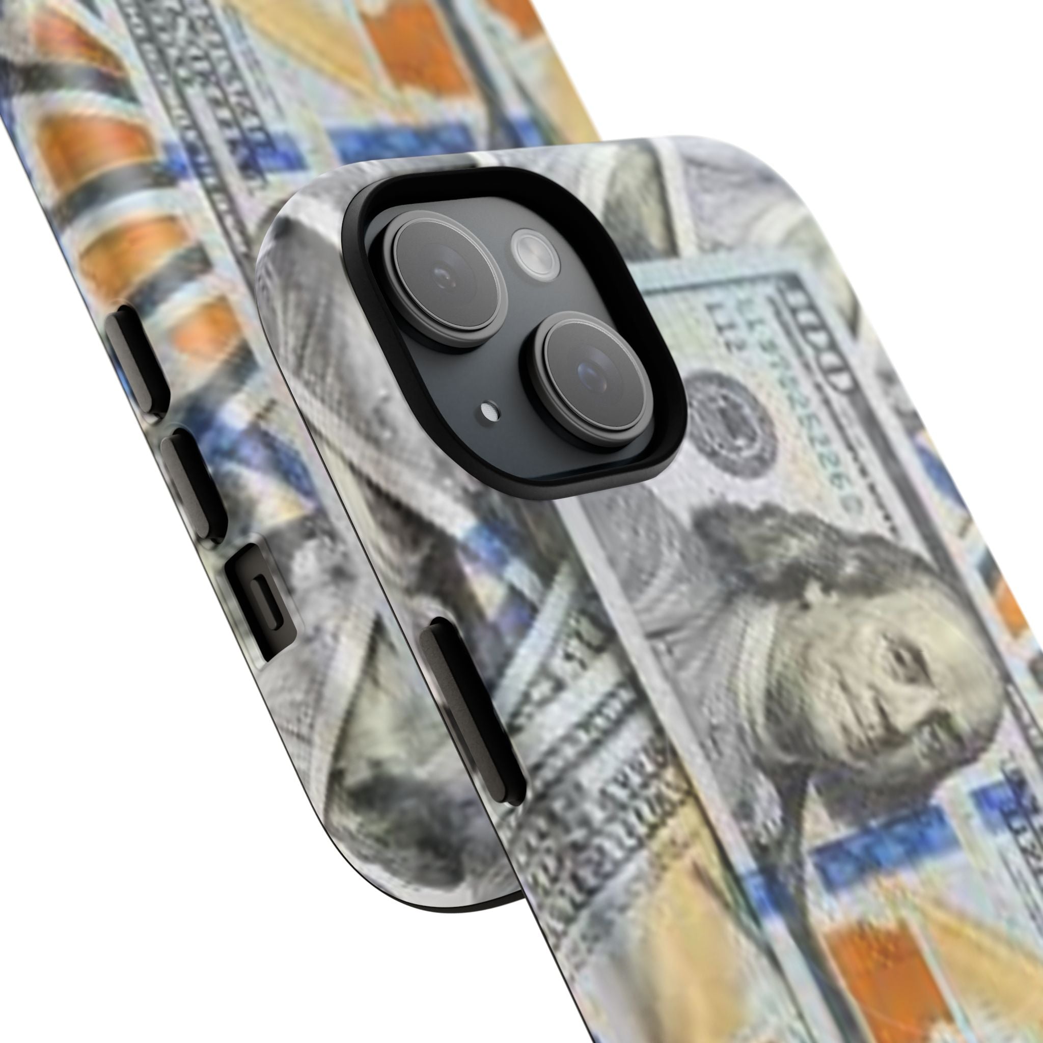 Hundred Dollar Bills Phone Case | Tough Magnetic Case, Money Pattern
