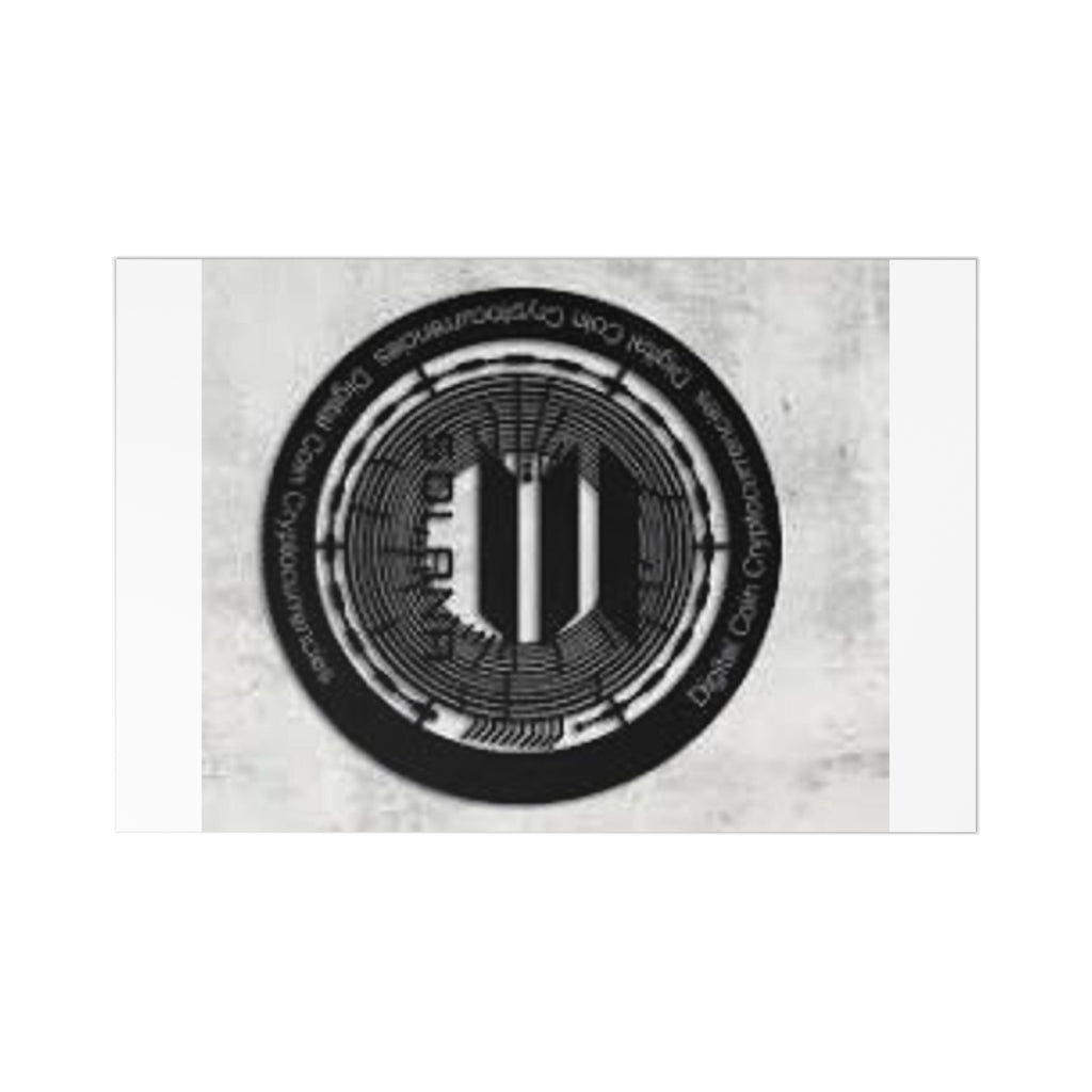 Solana Coin Logo Postcards | Cryptocurrency Art, 7 Pack